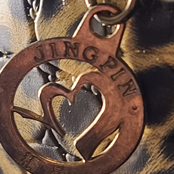 Jing Pin Small leopard  black sequins - Picture 6 of 6